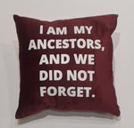 Never Forget Pillow - YESIAMINC